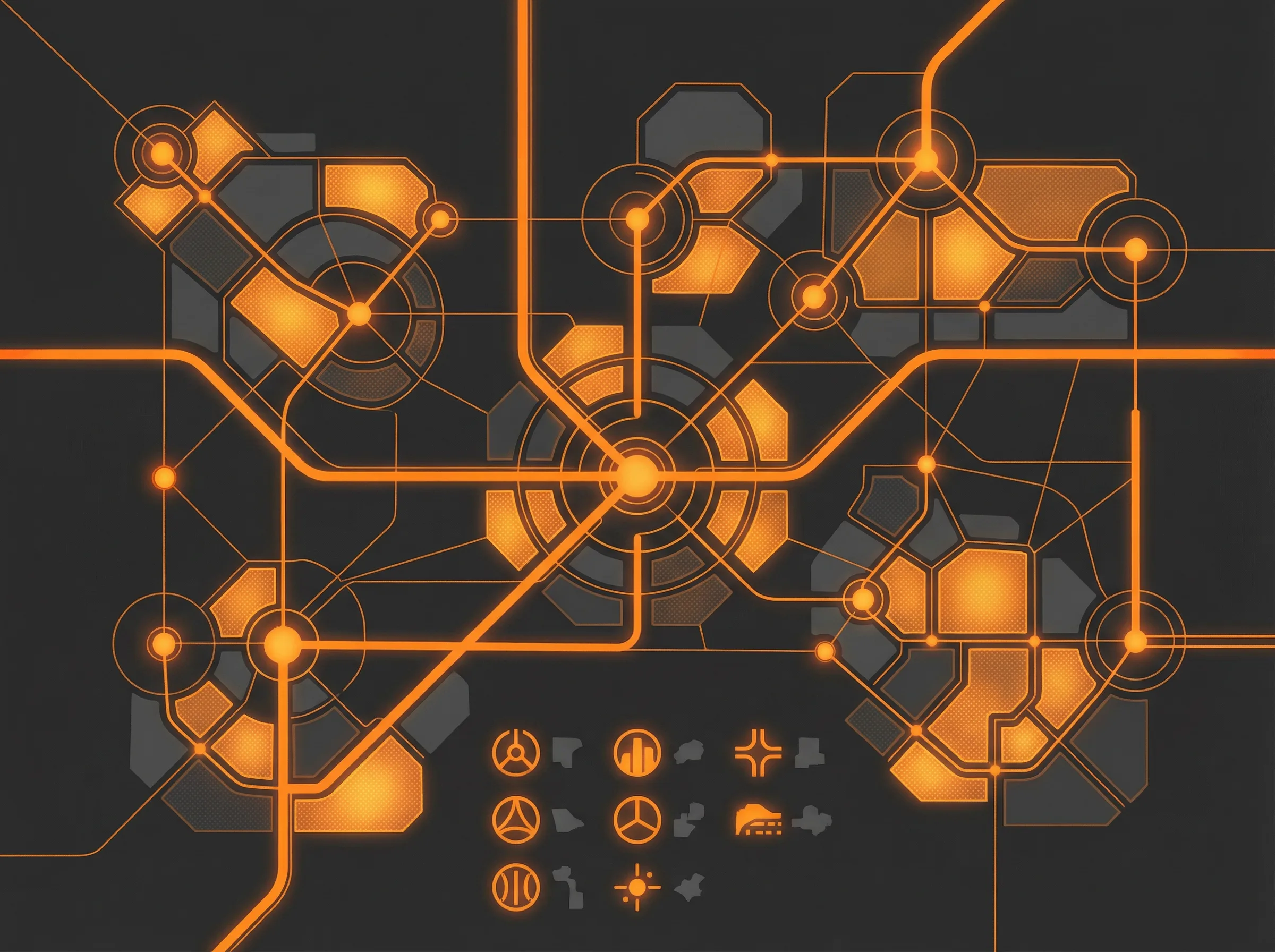 Схема городской структуры и планировки, 800x600